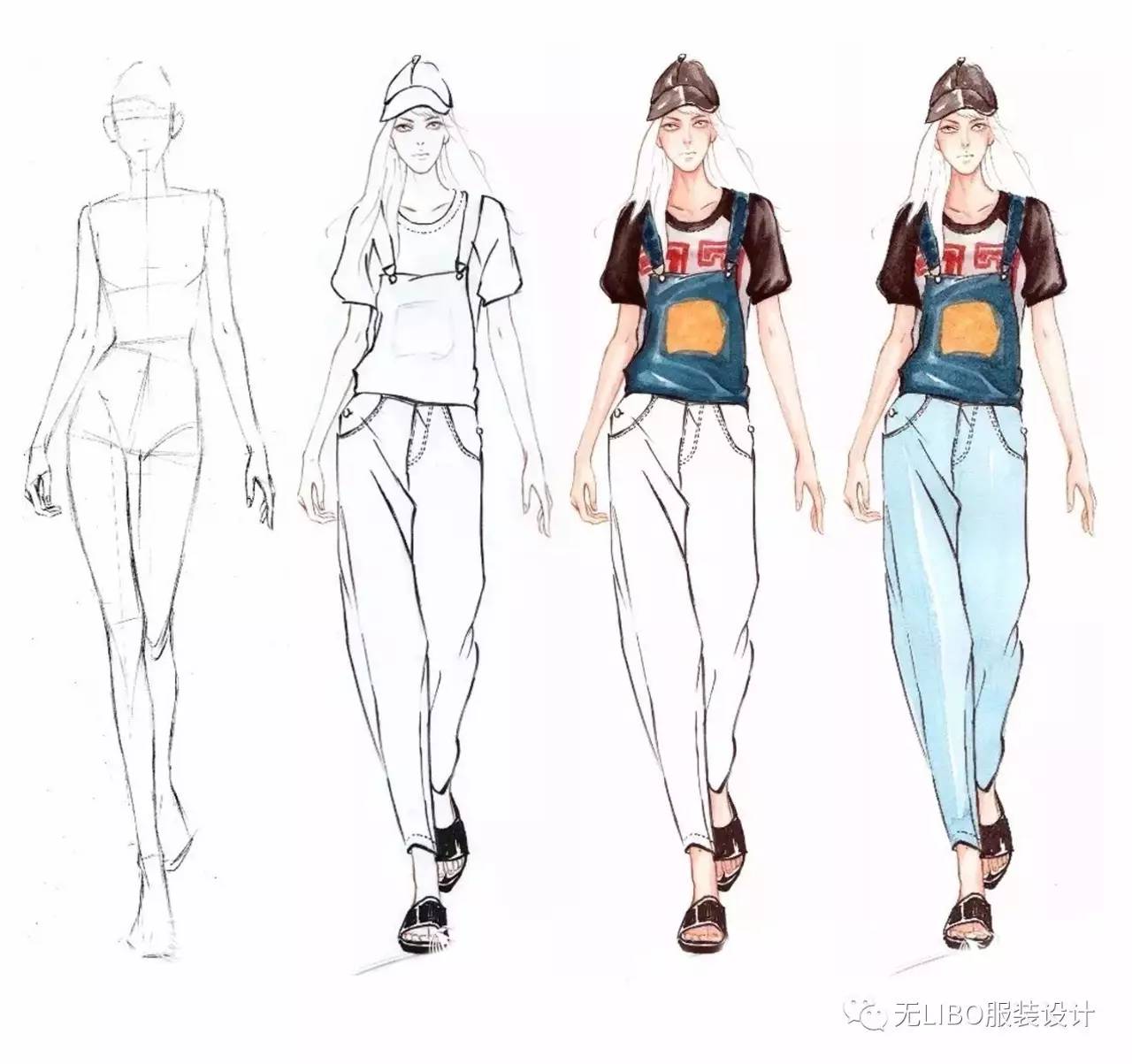 服裝設計師入門 手稿繪制核心指南，告別“瞎畫”時代